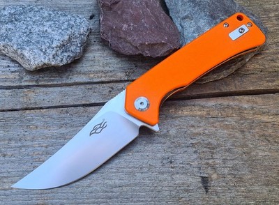 GANZO FH923-OR Flipper Messer Folder D2 Stahl G10 Griff Orange Kugellager