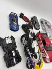 Lot of 9 Assorted Diecast Model Cars & Motorcycles - Used - Good
