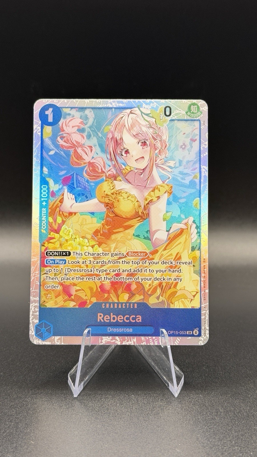 Rebecca OP15-053 Super Rare | Adventure on Kami's Island One Piece NM