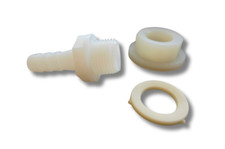 FAWO 10mm Straight Water Connector Breather White (Auto Craft Tank Kits)
