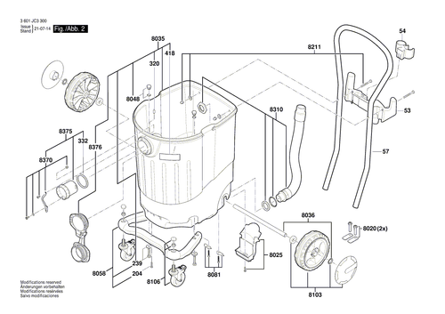 Oblea Bosch 2609200384 nueva - Imagen 3 de 7