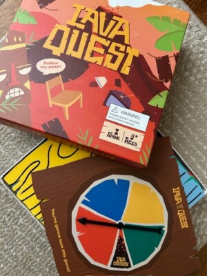 HARD-TO-FIND Magma Games LAVA QUEST Game (2022) - COMPLETE / EUC