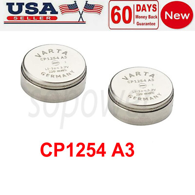2pcs Varta CP1254 A3 Battery 60mAh for Sony WF-1000XM3 1000X WF-SP700N WF-SP900