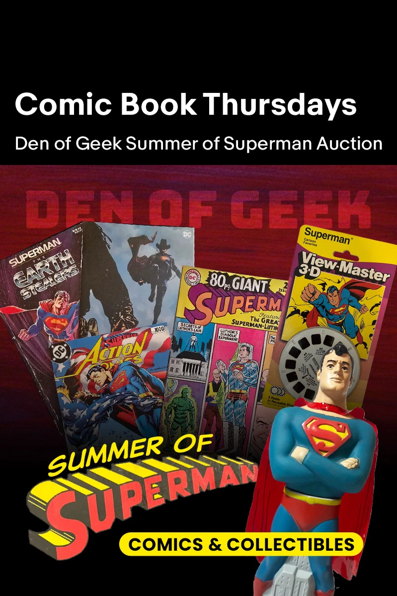 Den of Geek Summer of Superman Live Auction