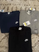 NIKE MEN'S CREWNECK LONG SLEEVE LONG SLEEVE PULLOVER SWEATSHIRT  COLOR/SIZE VARY