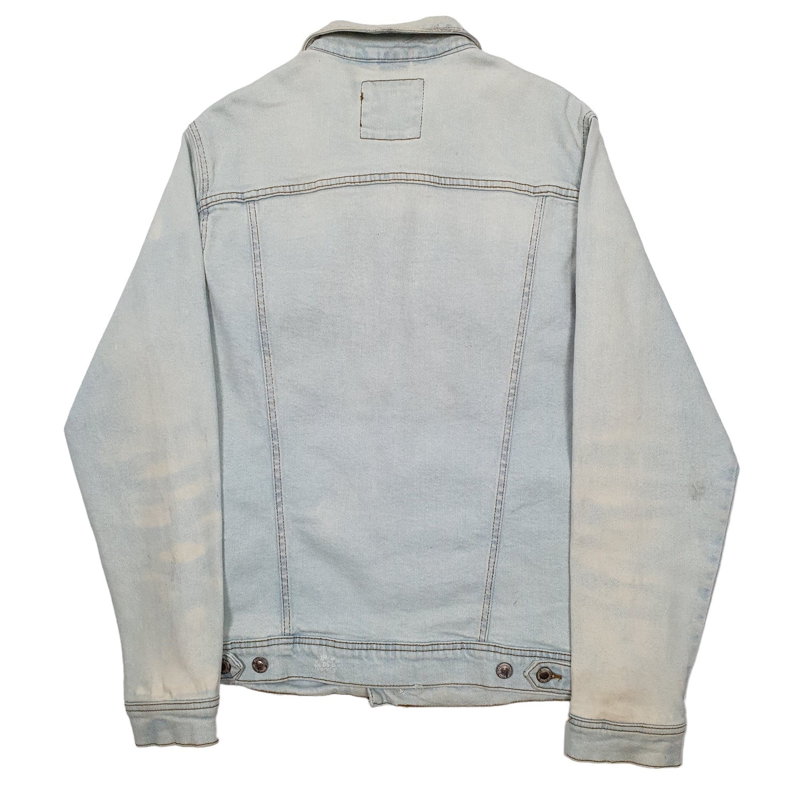 ZARA Denim Jacket Coat Mens M image 3