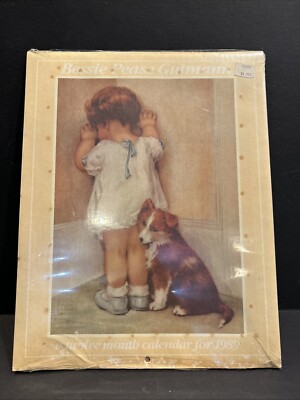 Bessie Pease Gutmann 1989 Vintage 12 Month Wall Calendar NEW - READ
