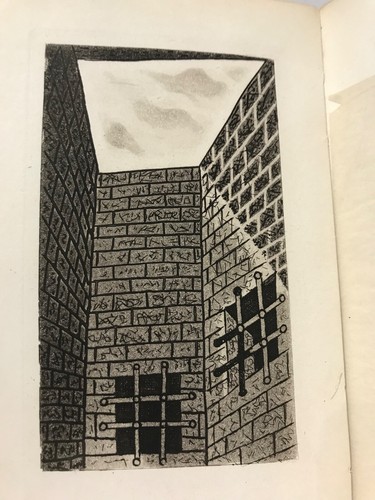 OSCAR WILDE BALLADE DE LA GEOLE DE READING GRAVUR BEN-SUSSAN 1946 NUMMERIERT
