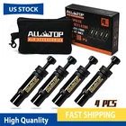 4Pcs Screw-on Tyre Air Adjustable Auto-Stop Tire Deflator Valve Kit (10-30 PSI)