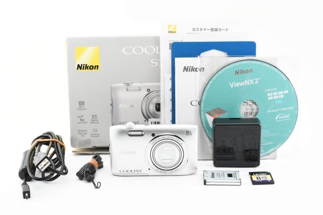新品】Nikon COOLPIX S3600 シルバー 【公式通販】