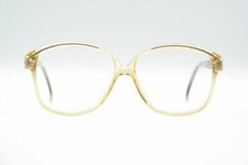 Vintage Terri Brogan Optyl 8766 20 Transparent Oval Glasses Frame NOS