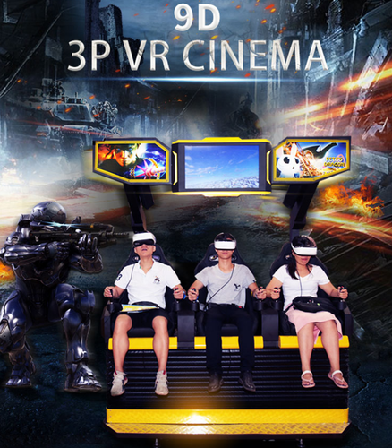 Virtual Reality Roller Coaster Simulator 3 Person 360 degree VR Game SEE VIDEO - Picture 12 of 12