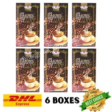 6 X Gano Excel Cafe 3 in 1 Coffee Ganoderma Reishi Halal (20 sachets) DHL SHIP