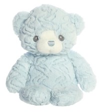 Huggy Bear Blue Aurora Ebba 20990 13" Standing Super Soft Special Cuddly Fabric