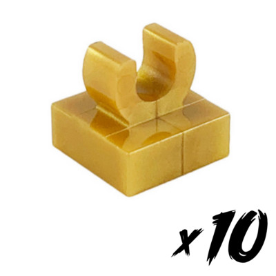 10x LEGO 15712   1x1 Fliese modi   tile modified   gold   pearl gold