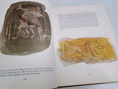 Gilgamesh Man's First Story by Bernarda Bryson Illustrated Childrens Book 1st ed - Picture 10 of 17