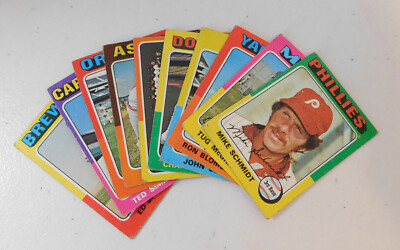 1975 TOPPS BASEBALL YOU PICK YOUR CARD, COMPLETE YOUR SET #'S 7-315 (item E8)