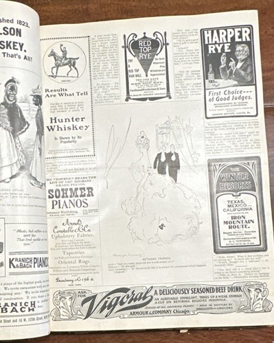 1901 Hardbound Compilation of “The Judge” Magazine Political Satire Cartoons HB - Imagen 10 de 24
