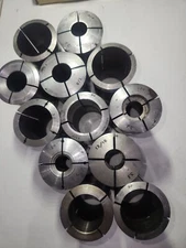 Hardinge Brothers 3J Collet mixed lot of Collets sizes and brands lot of 12