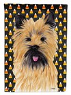 Cairn Terrier Candy Corn Halloween Portrait Flag Garden Size Sc9199Gf