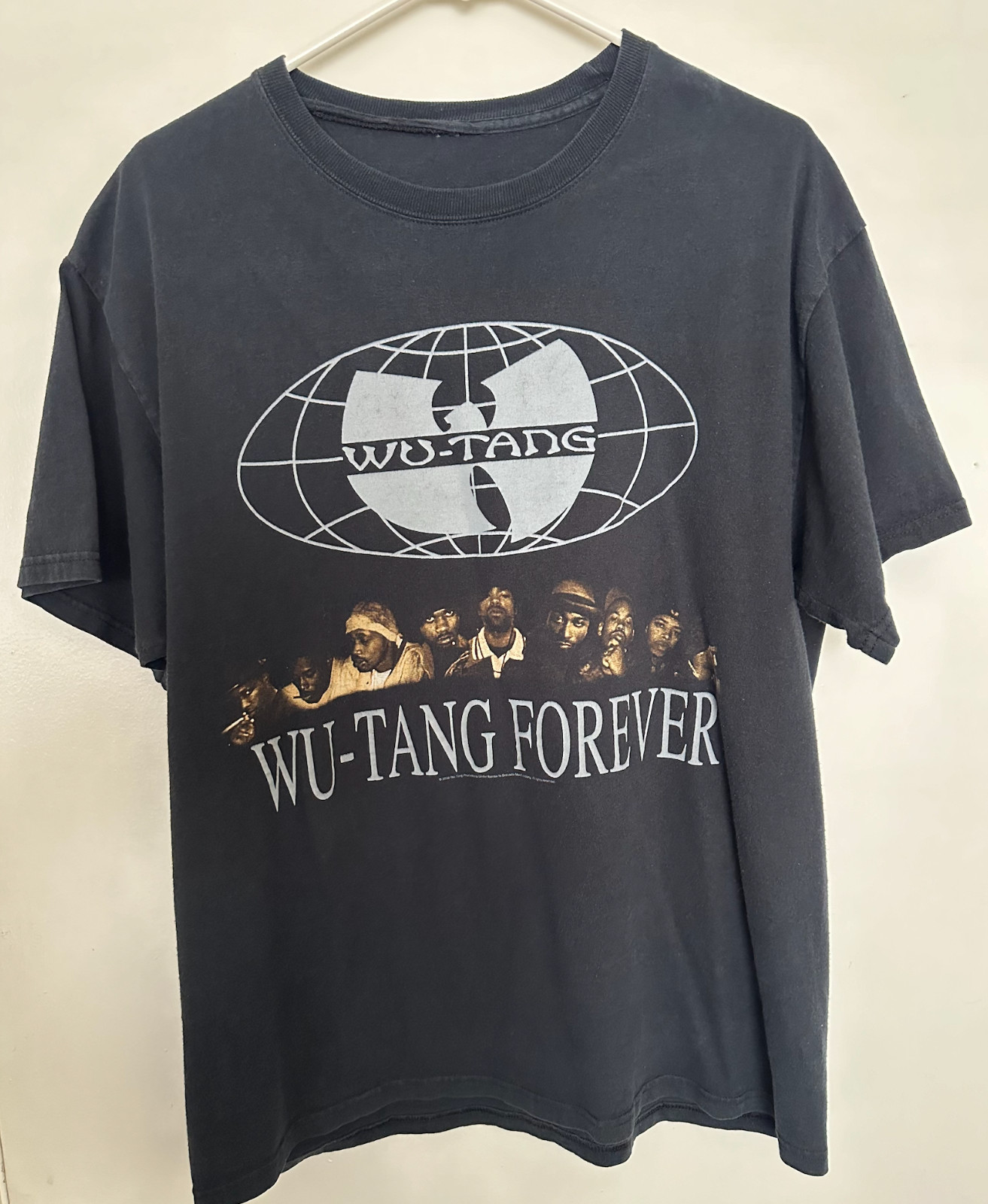 Wu Tang Clan Forever Vintage Rap T Shirt RARE Bravado RZA GZA 