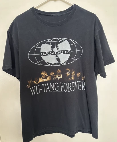 Wu Tang Clan Forever Vintage Rap T Shirt RARE Bravado RZA GZ Vintage vintage concert t-shirt, vintage, single stitch, B+ condition
