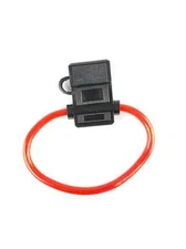 5 Pack 8 Gauge Inline ATC Fuse Holder +40AMP Fuse w/ Cover New Car Truck Install