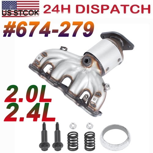 Catalytic Converter Exhaust Manifold Assembly for Mitsubishi Outlander