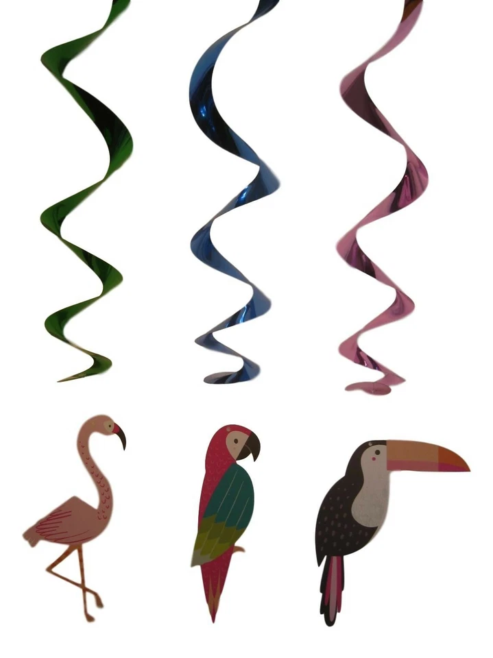 Tropical, Flamingo Party Supplies, with Complete Table Settings and Decorations - Image 4 of 4