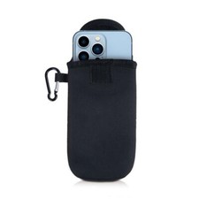 GENUINE INVENTCASE BLACK NEOPRENE POUCH CASE BAG FOR APPLE IPHONE 13 PRO MAX