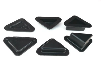 Möbelfuß dreieckig Möbelgleiter Möbelerhöhung Kunststoff 5 15 25 mm Höhe