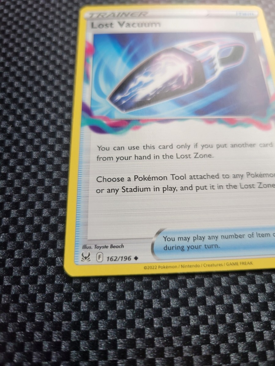 lost vacuum pokemon card price Pokemon LOST VACUUM 162/196 - Lost Origin