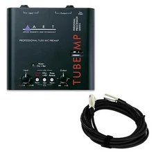 ART Tube MP Microphone Preamp Bundle with Bonus XLR Cable