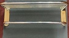 24" Towel Shelf with 1 Bar Exposed Mount