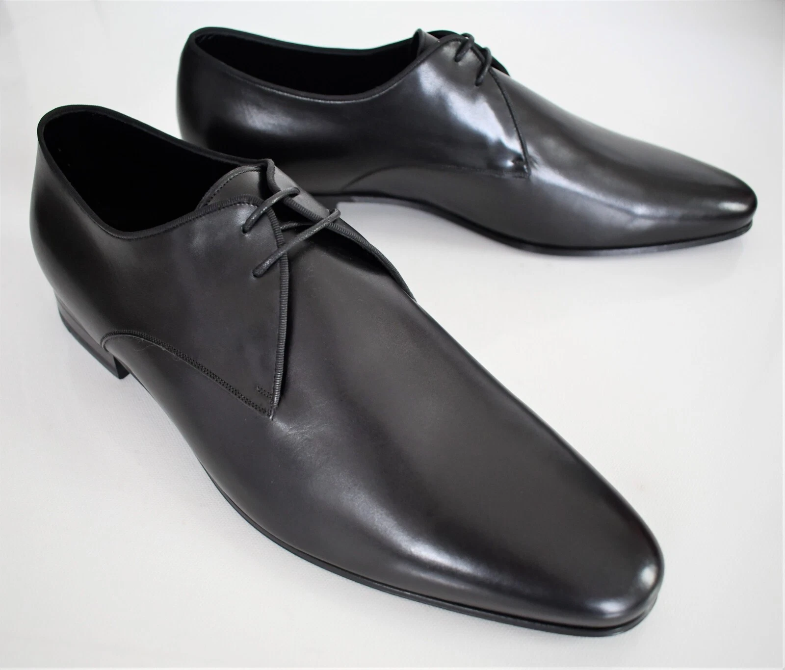 SAINT LAURENT (YSL) ?️Scarpe DERBY SAINT LAURENT Paris BLAKE 20 da uomo in pelle nera EU 43 US 9 5 10