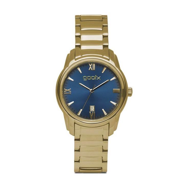 Orologio Solo Tempo Donna GOOIX DUA-05874 Cassa e Cinturino in Acciaio PVD Oro