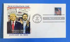DONALD J. TRUMP, JD VANCE 2025 60TH PRESIDENTIAL INAUGURATION PANDA CACHET