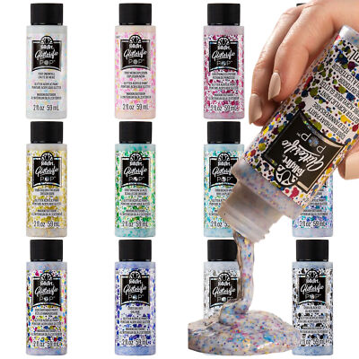 Plaid Folkart - Glitterific POP Acrylfarbe - 59ml