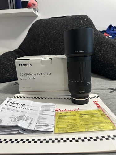 Tamron 70-300mm Sony E-Mount (w Box & Paperwork)
