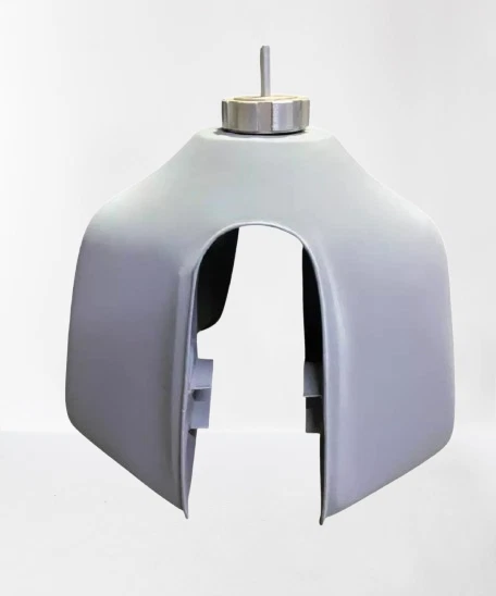 APTO PARA HONDA XL600R XL 600 R ACERO GAS CRUDO COMBUSTIBLE TANQUE GASOLINA 1983-87 + TAPA Foto 4 de 4