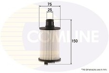 Filtro de aceite - Element To Fit Jaguar F-Pace 15->, F-Type 12->, XE 15->, XF 09->,
