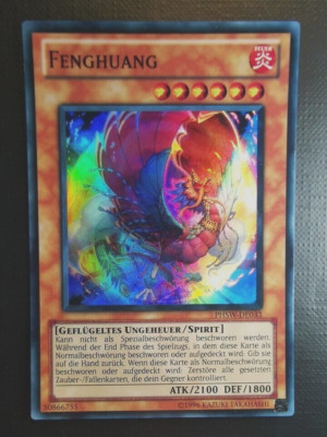 FENGHUANG - PHSW-DE033  1.Auf,  HOLO Yu-Gi-Oh!  NM geflügeltes Ungeheuer