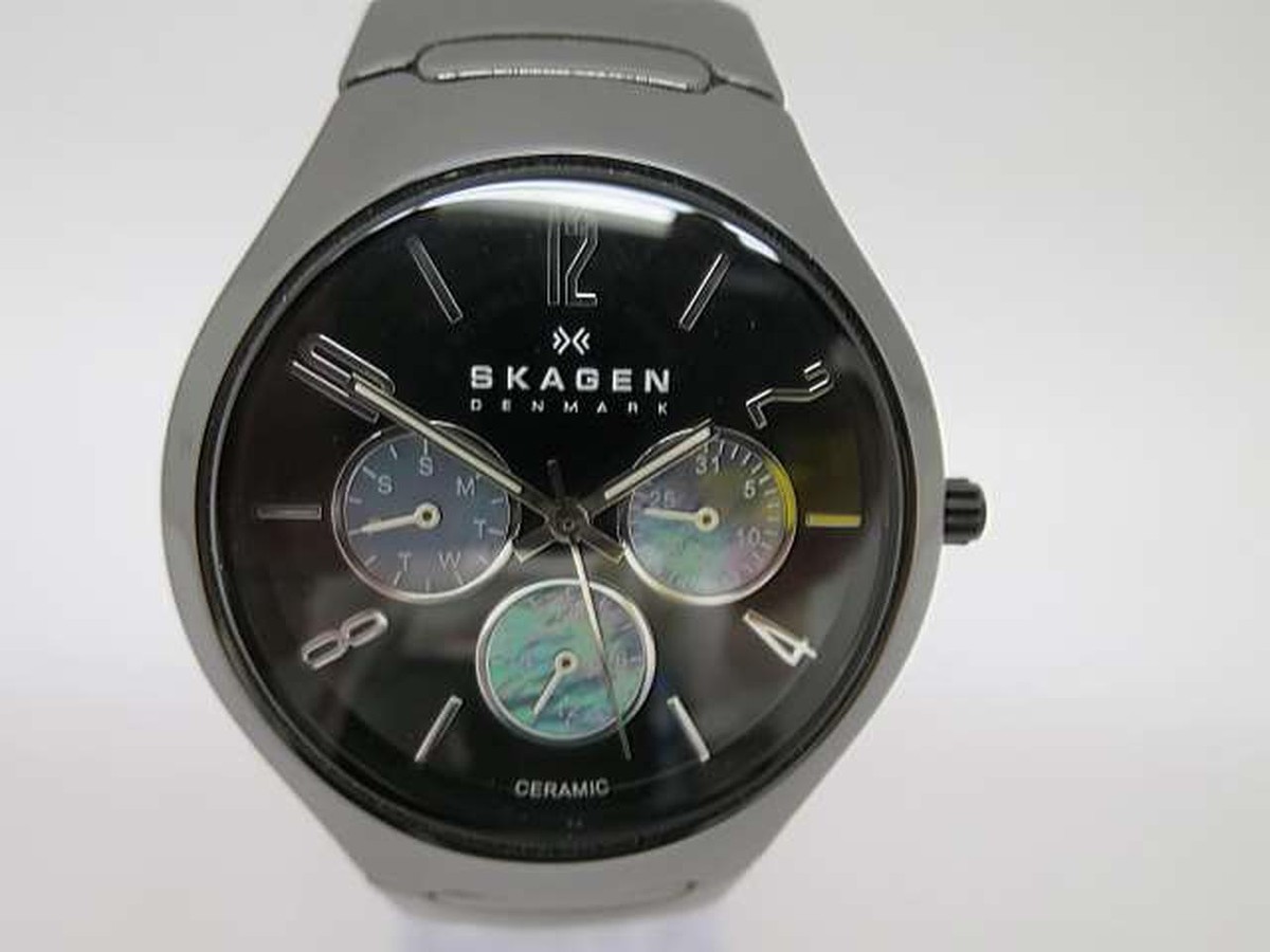 SKAGEN 腕時計 クロノグラフ 817SXWC1 SKAGEN 817SXBC1 Wristwatch Authentic Works Women 3756 | eBay