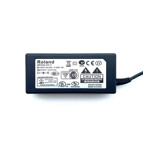 Adatto per Roland PSB-7U Adattatore CA 12V 4A - Foto 5 di 8