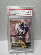 2000 Collector's Edge Graded - Torry Holt #136 Uncirculated /5000