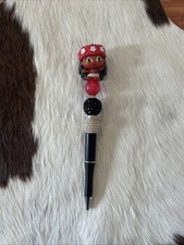 Disney Doorables Moana Beaded Ink Pen Handmade