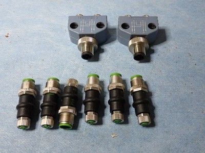 Murrelektronik - 6 off M12 to M8  Adapter + ESCHA 2 off  Y-Spilter FSM-2SKP3/S89