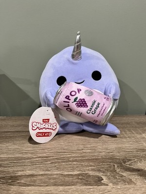 Zuru SNACKLES Series 3 Purple Narwhal Ben & OLIPOP 8-Inch Plush TARGET EXCLUSIVE