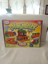 Popular Playthings Playstix 150-Piece Set  Arts and Crafts Creative,NEW OPEN BOX