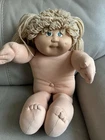 Vintage Cabbage Patch Kids Doll Red Hair Green Eyes Pacifier Mouth Chubby Cheeks